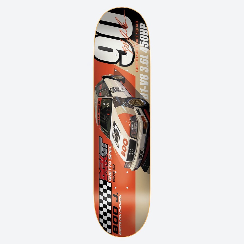 DGK Ghetto GT Boo Skateboard Deck 7.9"