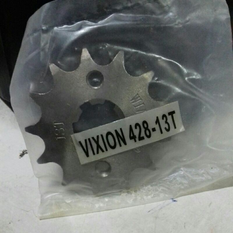 Yamaha vixion jupiter mx 428X13T 13 T เดิมเกียร์หน้า winner