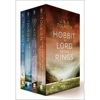 หนังสือภาษาอังกฤษ The Hobbit &amp; The Lord of the Rings Boxed Set by J. R. R. Tolkien