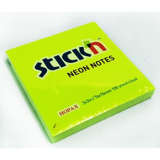 กระดาษโน้ต/ฟิล์มโน้ต หัวกาว STICKN