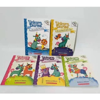 หนังสือชุด Unicorn Diaries 5 เล่ม หนังสือหัดอ่านภาษาอังกฤษเบื้องต้น (Branches) หนังสือแนว Diary สำหรับเด็ก