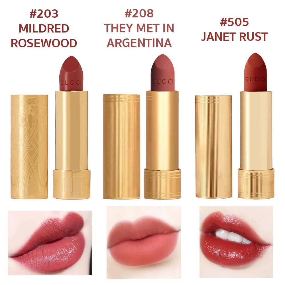 gucci lip 203