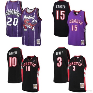 เสื้อกีฬาแขนกุด ลายทีม NBA Jersey Toronto Raptors Lowry DeRozan พลัสไซซ์