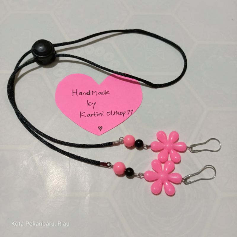 หน้ากากฮิญาบ 2-in-1 STRAP//หน้ากากสร้อยคอ by kartiniolshop77