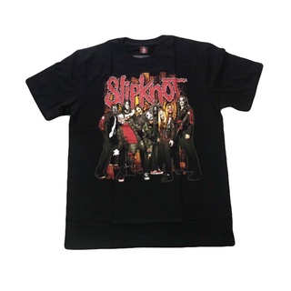 คอลูกเรือ✟◙เสื้อวง Slipknot tshirt เสื้อยืดวงร็อค Slipknot-4XL