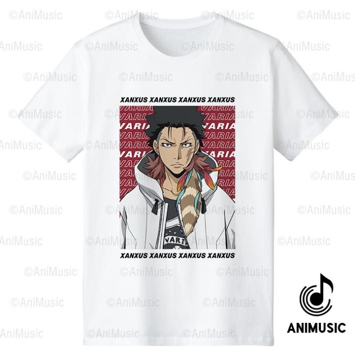 เสื้อยืด Katekyo Hitman Reborn 50%! Xanxus Street แขนสั้น