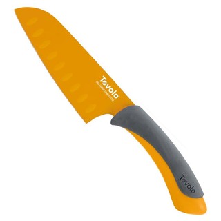 TOVOLO มีดซันโตกุสีส้ม 5.5" Santoku Knife (Butternut) ส่งฟรี สินค้าตัวโชว์นะครับ ที่ด้ามมีสีซีด