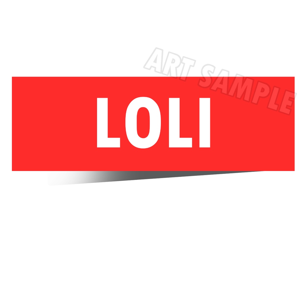 อนิเมะ Sticker Loli 2 ชิ้น โลลิ สติ๊กเกอร์ Waifu Sticker Anime Sticker Anime Bumper Waifu สติ๊กเกอร์