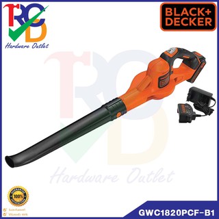 BLACK&amp;DECKER GWC1820PCF-B1 เครื่องเป่าลมเย็นไร้สาย 18V.