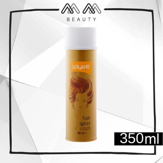 โลแลน สเปรย์ฝุ่น เซ็ทผม 350 กรัม (สีทอง) Lolane Hair Spray For Extra With Pro-Vitamin B5