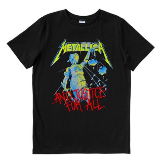 【hot sale】Metallica - ศักดิ์สิทธิ์ 3 | เสื้อยืด พิมพ์ลายวงดนตรี | เพลงเมอร์ช | Unisex | เพลงเมอร์ช | โลหะหนัก