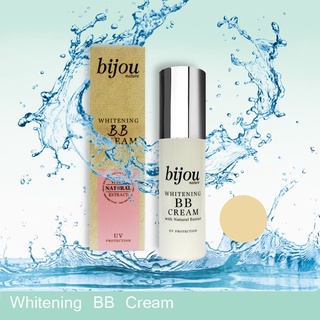 1แถม1 Bijou  ไวท์เทนนิ่งบีบีครีม Whitening BB Cream	BJ008 (ขนาด30 ml.)