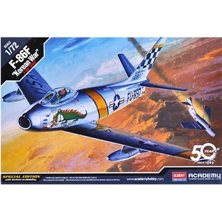 Scale Model โมเดลเครื่องบิน Academy Model 1/72 AC12546 F-86F "KOREAN WAR"