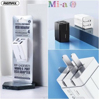 ที่ชาร์จไฟ 4USB Remax RP-U43 Adapter 4-Port