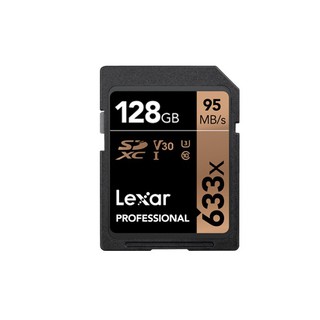 Lexar® Professional 633x SDXC™ UHS-I cards 128GB