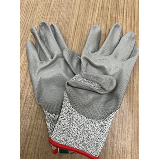 TOTAL ถุงมือกันคม เคลือบ PU รุ่นTSP1701-XL ( Safety Glove ) ถุงมือนิรภัย ป้องกันรอยขีดข่วน ป้องกันมีดบาด ถุงมือนิรภัย