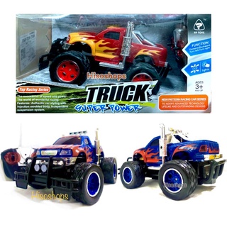 TRUCK SUPER POWER - Top Racing Series รถบังคับ 6 ทิศทาง แถมฟรี!ถ่านชาร์จ รถบิ๊กฟุต คันใหญ่ มีไฟ น่าเล่น