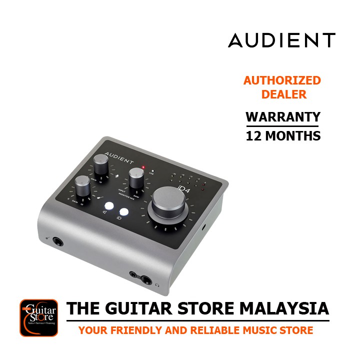 อินเทอร์เฟซเสียง Audient iD4MKII USB-C (iD4 mkII / ID-4 MK2)