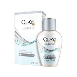 (โค้ด DETMAY100 ลดเหลือ66.-)โลชั่นโอเลย์ บำรุงผิวขาว (ฝาเทา) OLAY LUMINOUS INTENSIVE Whitening LOTION SPF15 