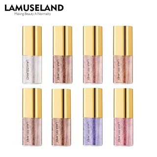 [Wholesale]  lamusealand อายแชโดว์ ที่ทาตา เนื้อลิขวิด 8 สี