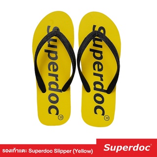 Superdoc slipper รองเท้าแตะ superdoc สีเหลือง