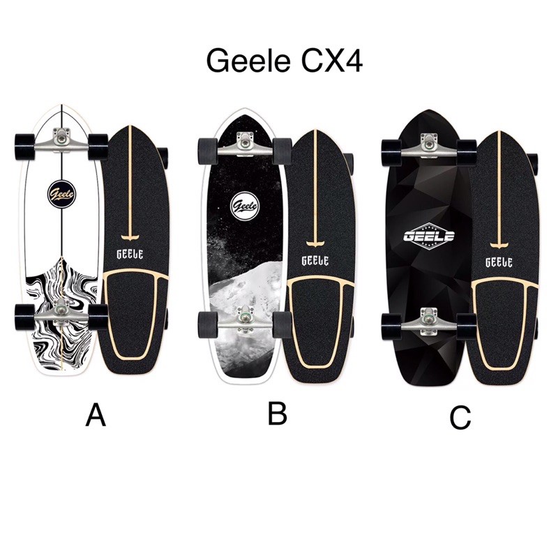 (สินค้าพร้อมส่ง) CX4 Geele Surfskate board ราคาน่ารัก ส่งไวมาก 🔥🔥🔥 สินค้าใกล้หมดแล้วน้า 💕