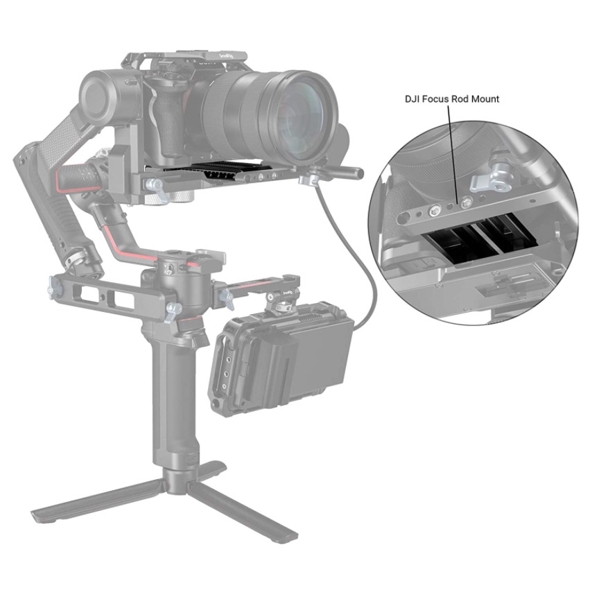 SMALLRIG อุปกรณ์ แผ่นปลด ขนาดเล็ก สําหรับ Dji Rs 2/RSC 2/Ronin-S/RS 3 / RS3 Pro Gimbal 3158