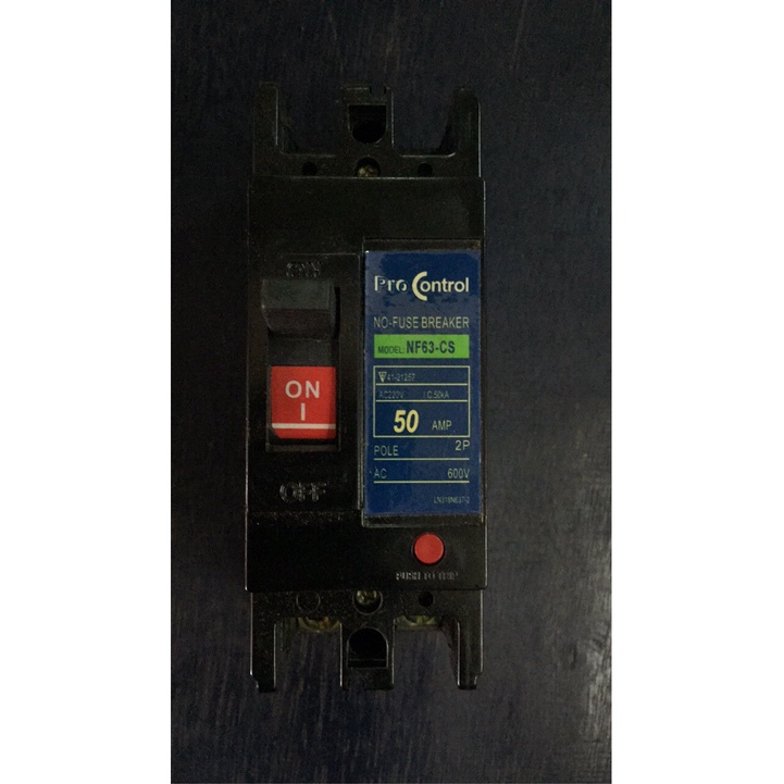 ProControl  NF-63CS  2P 30A  50A   63A   100A   ไฟ220v, เบรคเกอร์โปรคอนโทรลแท้