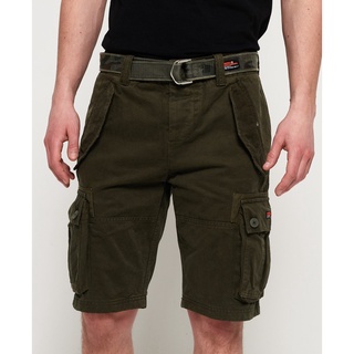 SUPERDRY CORE CARGO HEAVY SHORT - กางเกงคาร์โก้ขาสั้น สำหรับผู้ชาย สี Canopy Green