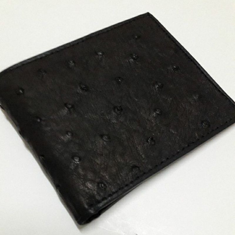 กระเป๋าสตางค์จระเข้  ostrich Biflod wallet