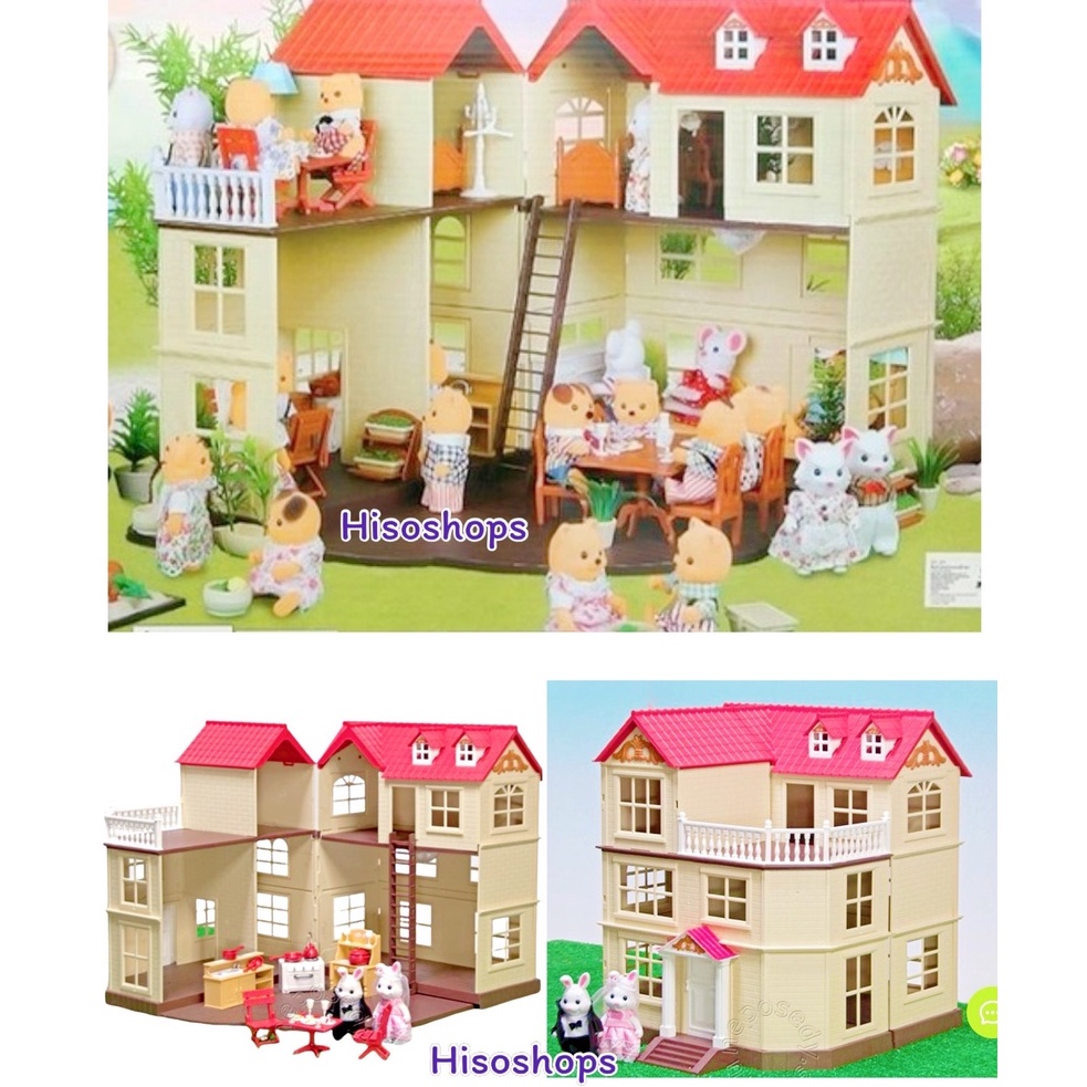 บ้านซิลวาเนียนหลังใหญ่ Happy family มาพร้อมเฟอร์นิเจอร์มากมาย สีสันสวยงามมากค่ะๆ ***มีหลายรุ่น ดูตัวเลือกด้านใน***