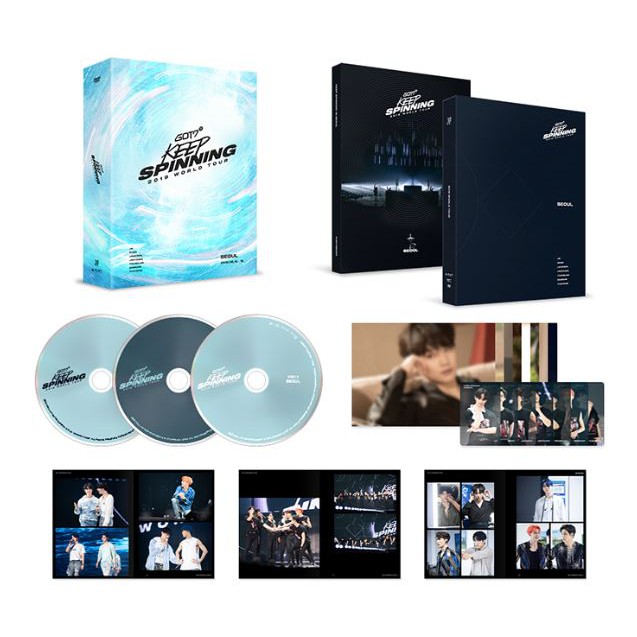 GOT7 「KEEP SPINNING」　2019 IN SEOUL DVD GOT7 KEEP SPINNING 2019 WORLD TOUR DVD - Kpop USA