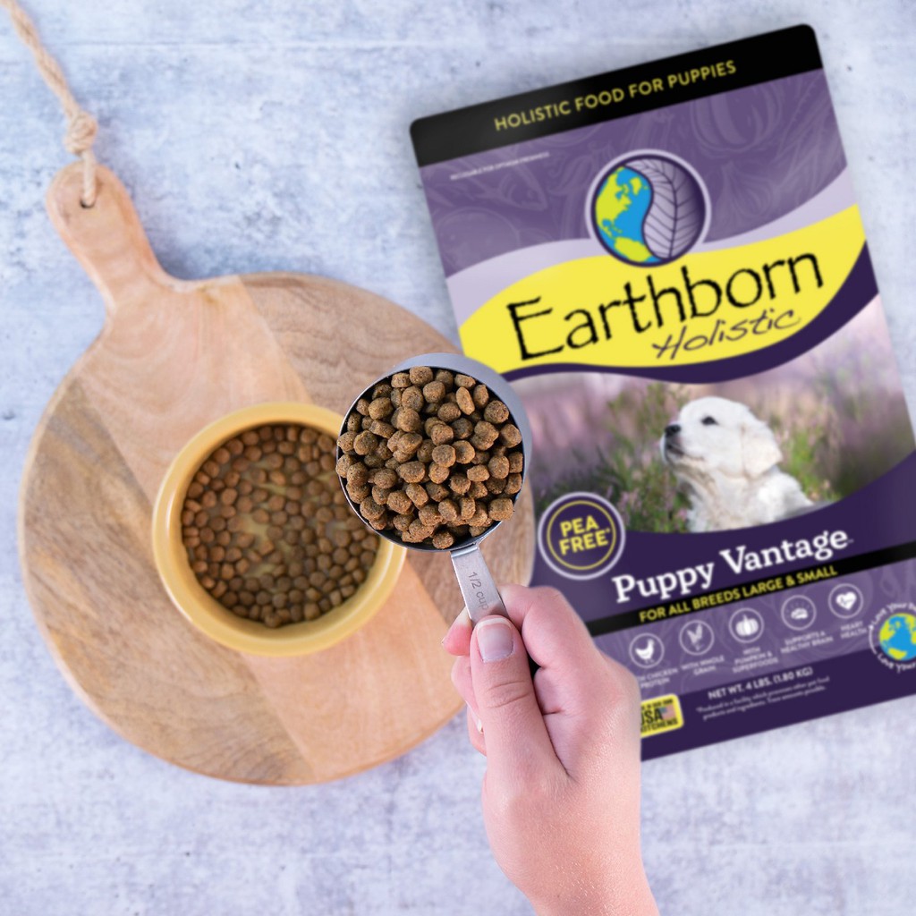 Earthborn Holistic สุนัข พันธุ์เล็ก ปอม Puppy Vantage Weight control