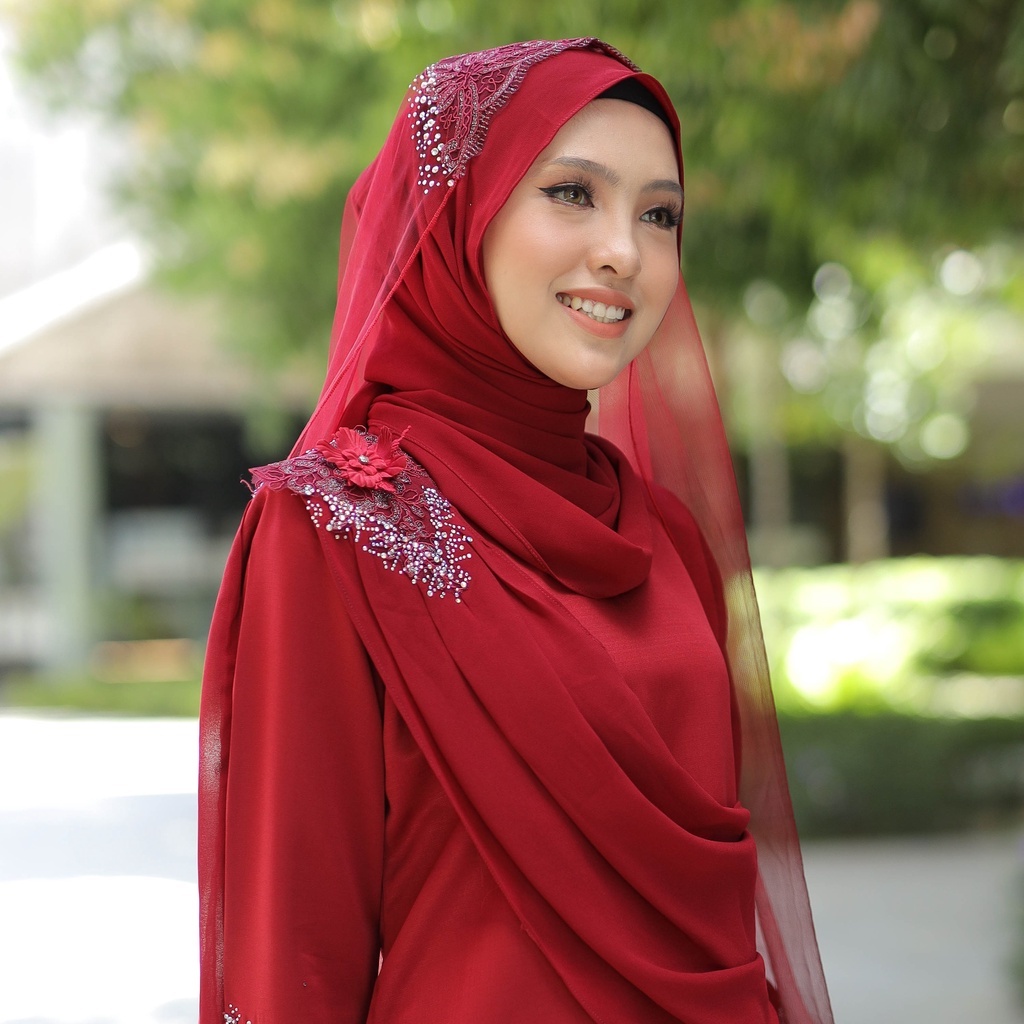 TUNANG WEDDING VEIL - โดย QASEH