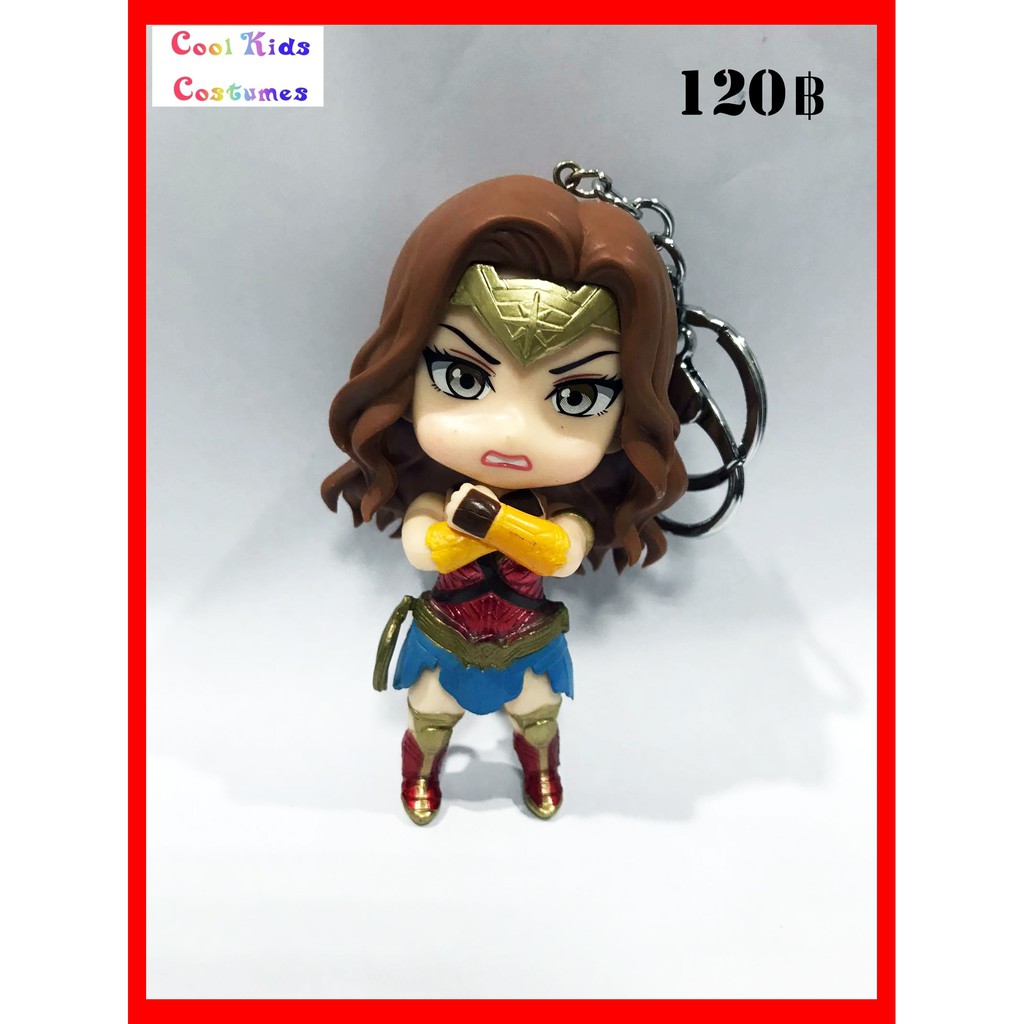 โมเดล ด๋อย พวงกุญแจ วันเดอร์ วูแมน nendoroid Figures KeyChain Wonder Woman DC JLA Movie comics