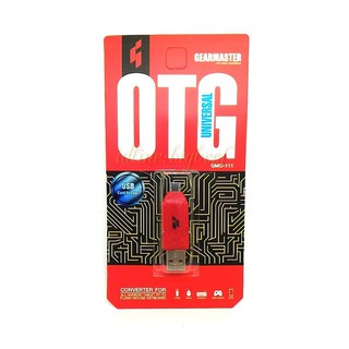 ตัวอ่านการ์ด GearMaster OTG Highspeed Cardreader red