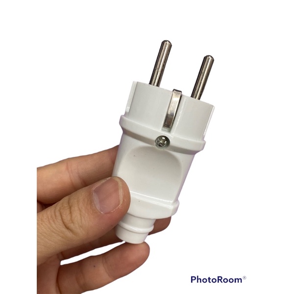 ปลั๊กตัวผู้ เยอรมัน #ปลั๊กเยอรมัน 13A 250v (เเพ็คละ2ชิ้น) พร้อมส่ง