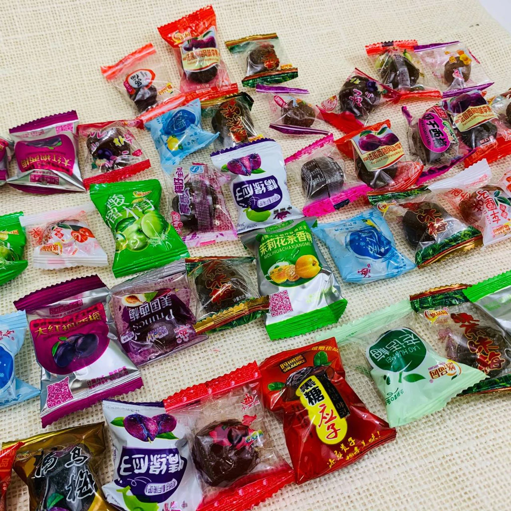 บ๊วยรวมรส 500กรัม ผลไม้และผลไม้อบแห้ง อาหาร ขนม กินเล่น ของฝาก อร่อย thumbnail 3