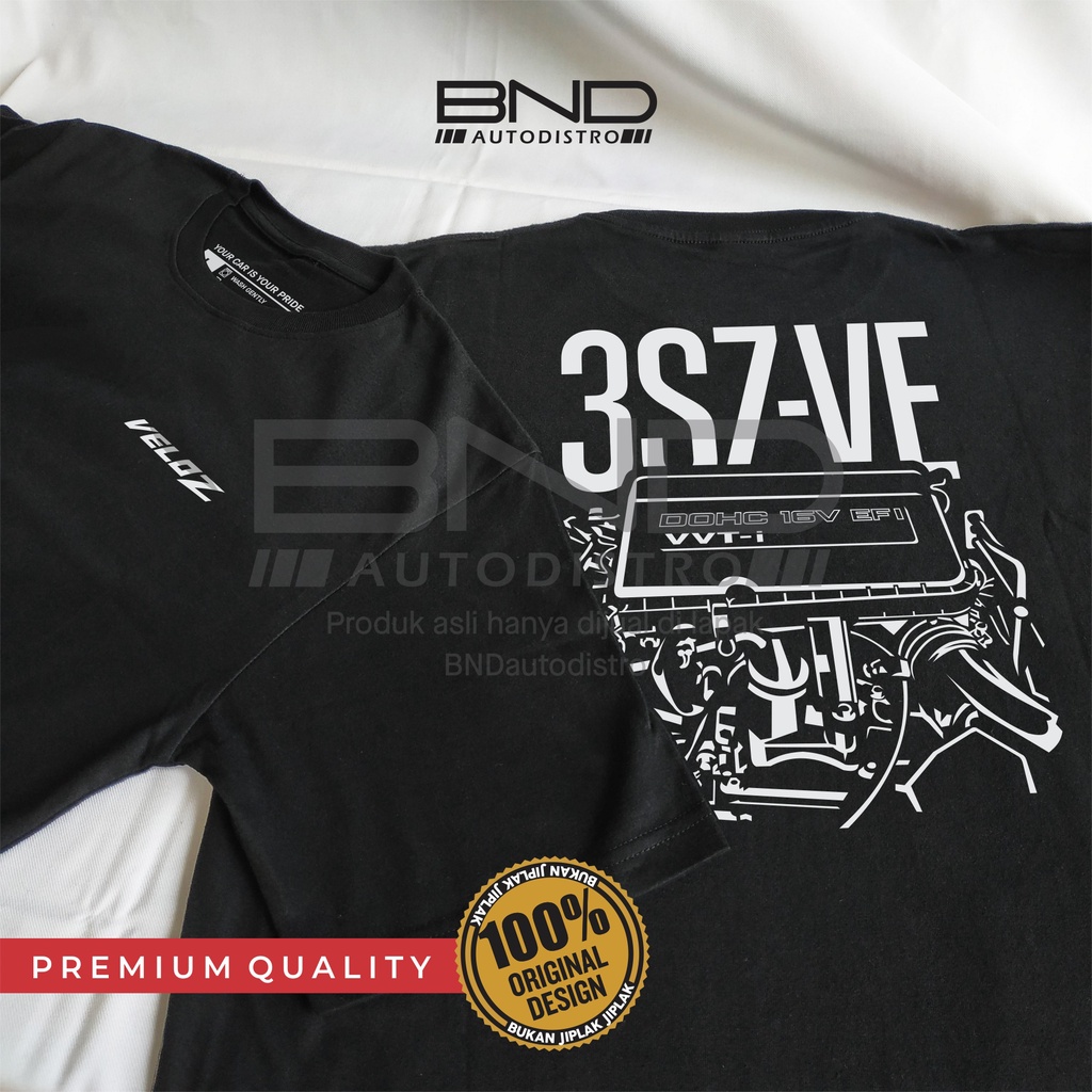 MESIN 3SZ-VE Avanza Veloz 1.5 Engine เสื้อยืด - เสื้อยืด Toyota Avanza Avanza Veloz เสื้อยืด