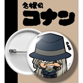 เข็มกลัด โคนัน BADGE CONAN DETECTIVE นักสืบจิ๋ว จิน GIN