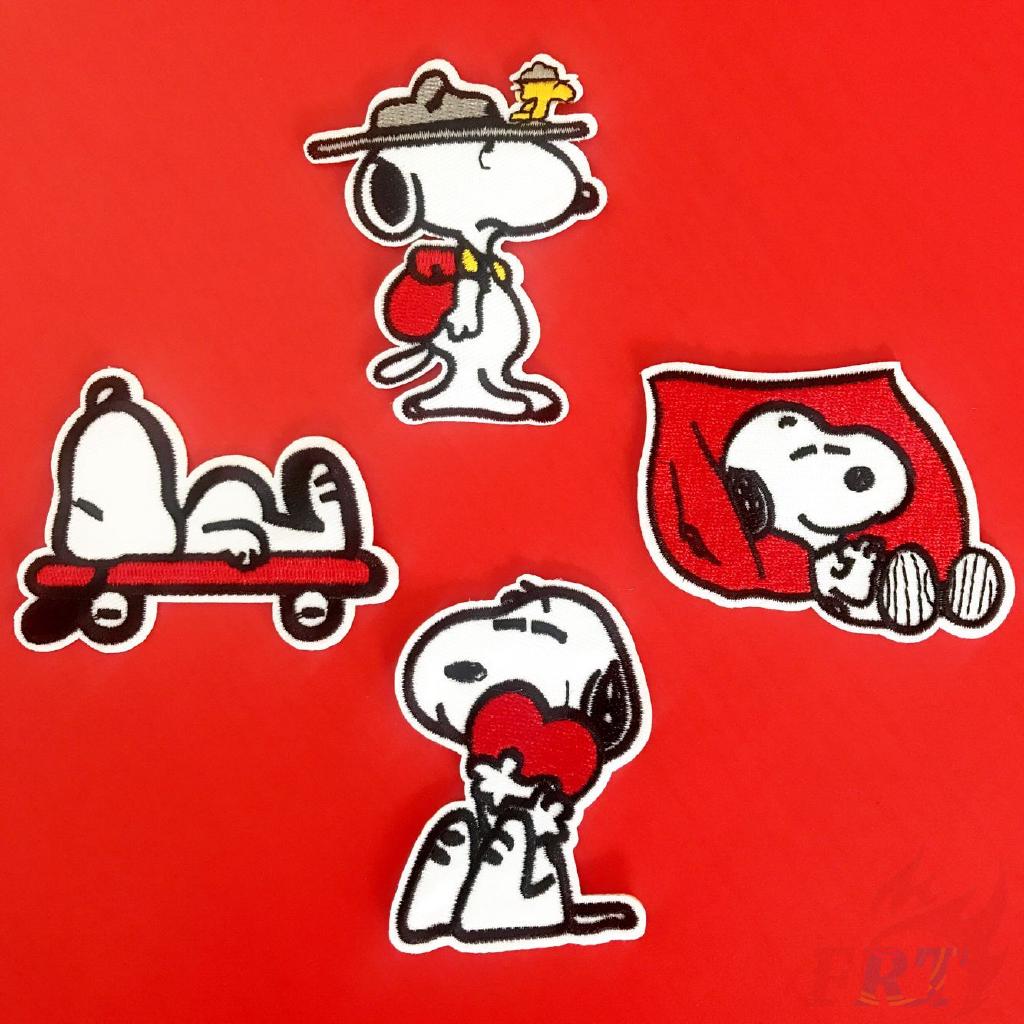 แพทช์ปักผ้าลาย snoopy 1 ชิ้น (snoopy - series 02)