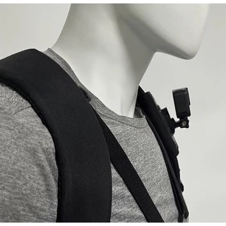 สายรัดสายกระเป๋า พร้อมขา และ สกรู สำหรับ กล้องโกโปร กล้องแอคชั่น Backpack Strap Belt for Gopro , Actioncamera สายรัด