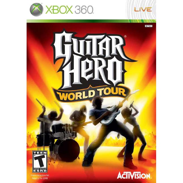 แผ่น Xbox 360 Guitar Hero World Tour ใช้กับเครื่องที่แปลงระบบ Jtag Rgh Shopee Thailand
