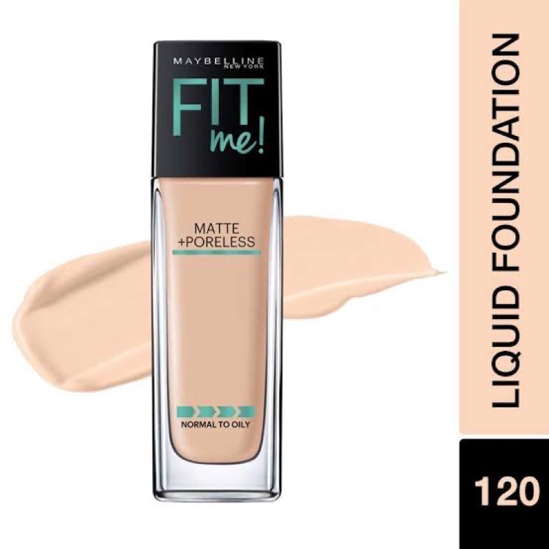 maybelline fit me foundation เบอร์ 120