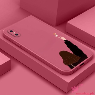 เคสโทรศัพท์มือถือ ซิลิโคนนิ่ม TPU ขอบตรง เรียบง่าย สําหรับ Xiaomi Redmi MI 11 lite 11T 11T