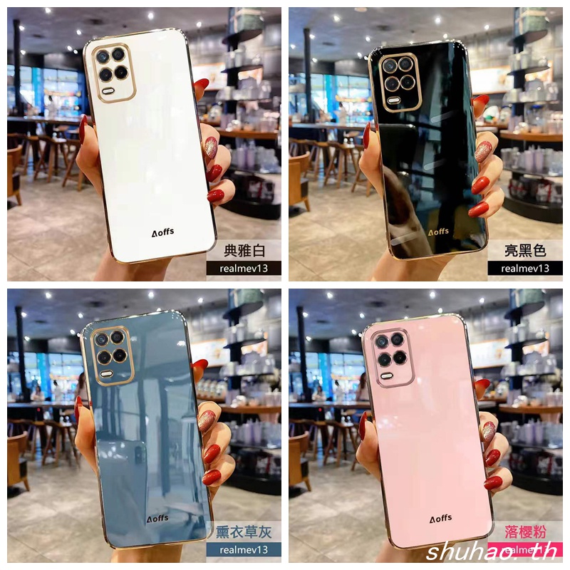 เคส For Realme 8 5g OPPO Realme C17 Realme C11 โทรศัพท์มือถือสีพื้นสําหรับ Case