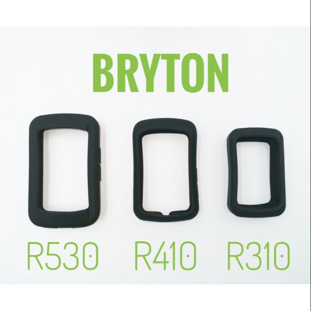 Bryton R310/320/330/410/420/450/530/860/One/10/15/R15 Neo, Aero 60, R750 Silicon Case Protector พร ้ อมสีหน ้ าจอ