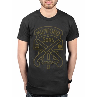 『Fashion Creatative』เสื้อยืดลําลอง แขนสั้น พิมพ์ลาย Mumford And Sons Pistol Label Marcus Mumford Wilder Mind Believ แฟชั