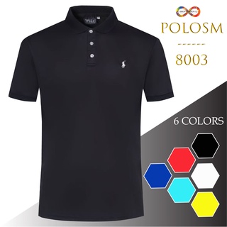 เสื้อกีฬา เสื้ออกกำลังกายแขนสั้น เสื้อกีฬาคอปก รุ่นPOLOSM - 88003