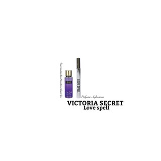 น้ำหอมกลิ่นแบรนด์เนม น้ำหอมเทียบแบรนด์ วิคเตอร์เรีย เลิฟ Victoria secret love spell พร้อมส่ง